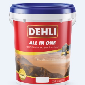 Sơn Dehli All In One - Sơn siêu bóng nội thất cao cấp