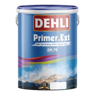 Sơn Dehli Primer.Ext - Sơn lót kháng kiềm ngoại thất D9.79 lon