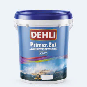 Sơn Dehli Primer.Ext - Sơn lót kháng kiềm ngoại thất D9.79