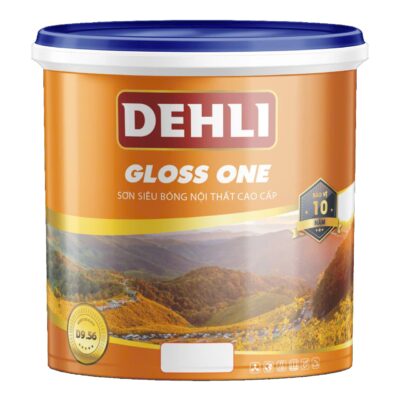 Sơn Dehli Gloss One - Sơn siêu bóng nội thất cao cấp lít