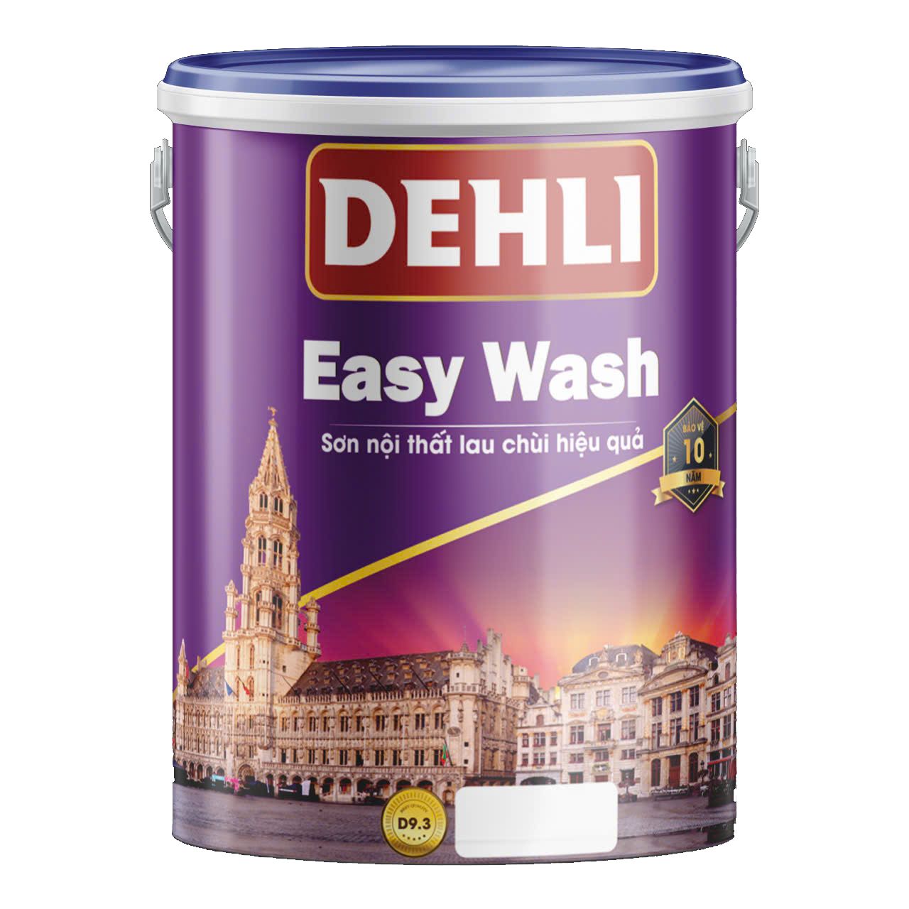 Sơn Easy Wash - Sơn nội thất lau chùi hiệu quả D9.3 (Lon)