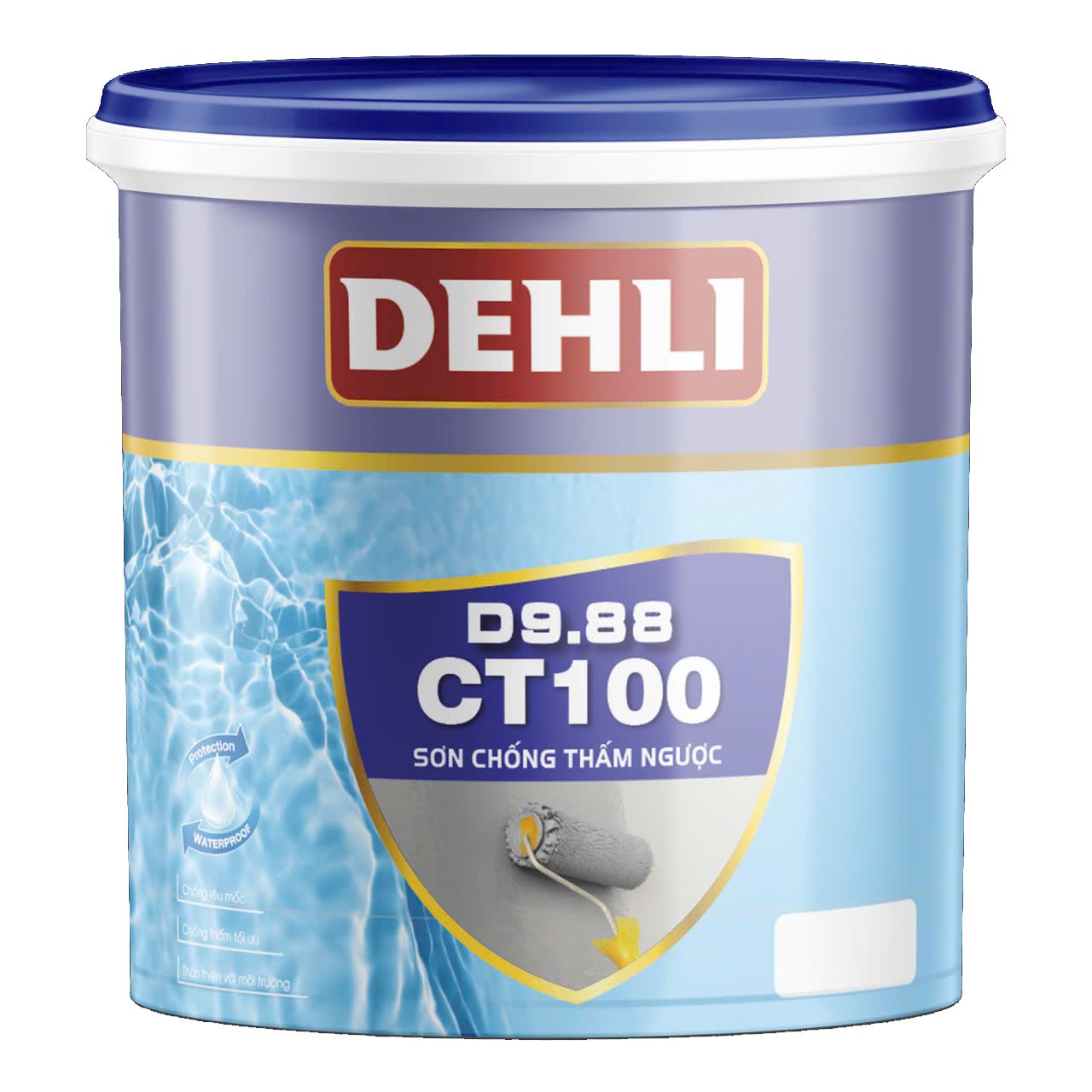 Sơn CT100 - Sơn bóng nội thất cao cấp D9.88 (Lon) Sơn CT100 - Sơn bóng nội thất cao cấp D9.88 (Lon)
