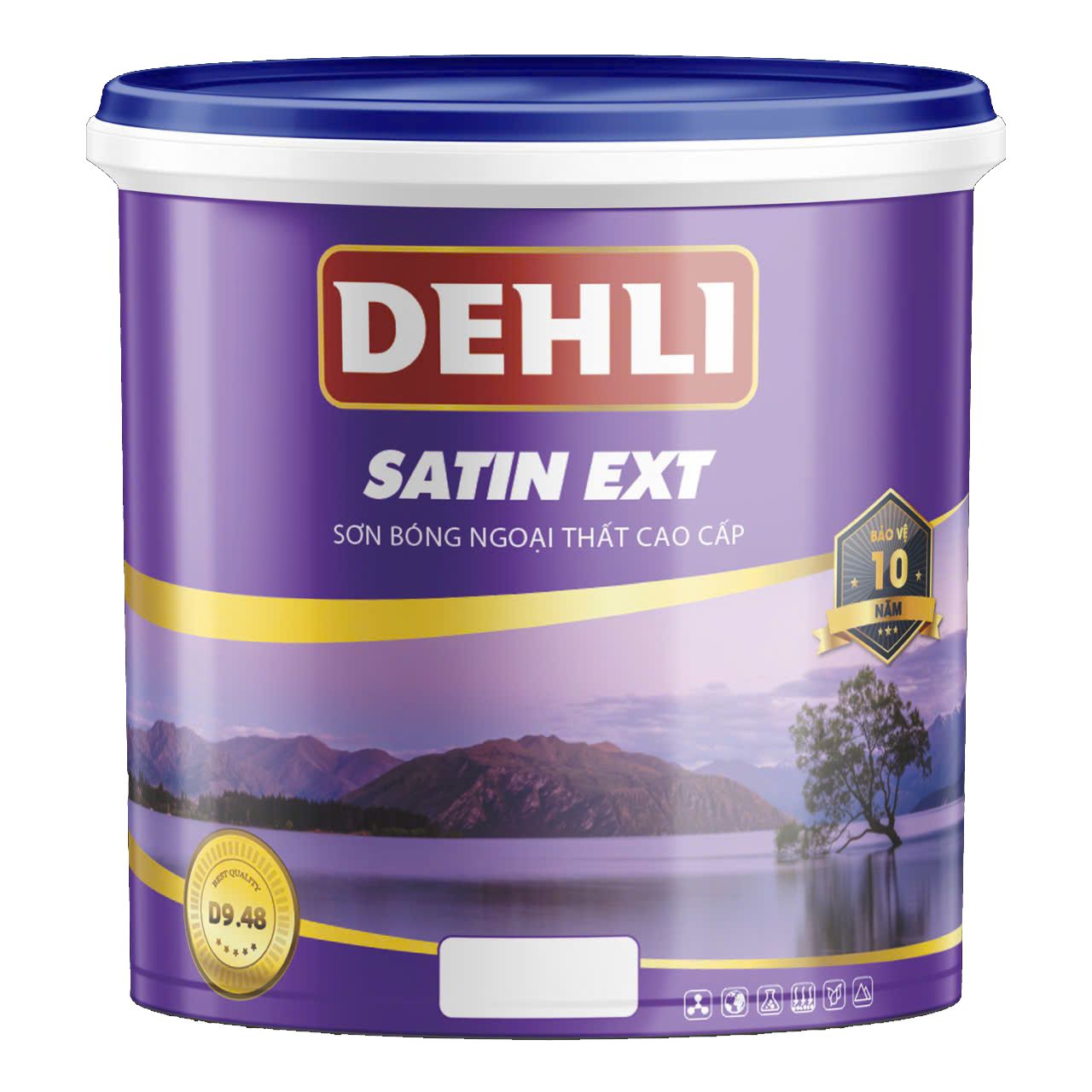 Sơn Satin Ext - Sơn bóng ngoại thất cao cấp D.948 (Lít)